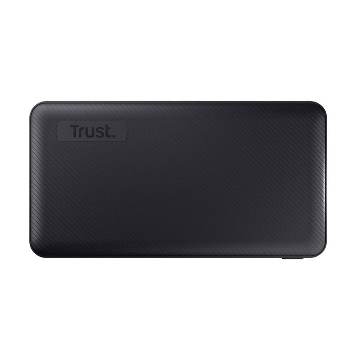 Trust PRIMO ECO PowerBank 10000mAh Portátil, Carga Rápida, Batería Externa, Negro